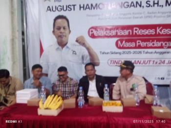 August Hamonangan Serap Aspirasi Warga Terkait Banjir dan Kemacetan